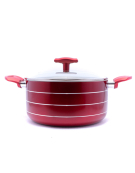 OLLA 28CM TAPA VIDRIO ANTIADHERENTE 