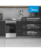 COCINA MCG-4QSG20NS MIDEA