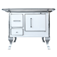 COCINA A LEÑA 82X56 BLANCA 