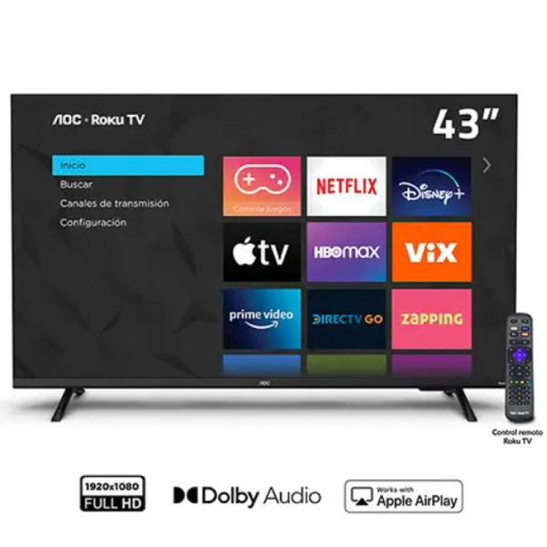 TV LED 43" 43S5135 ROKU TV 