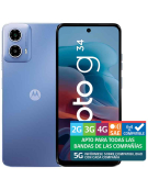 TELEFONO MOTO G34 AZUL ARTICO 8+256 GB 