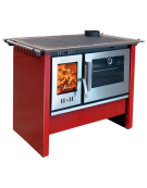 COCINA A LEÑA ALLEGRA XL ROJA 