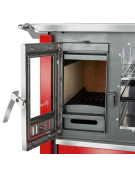 COCINA A LEÑA ALLEGRA XL ROJA 