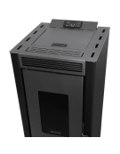 CALEFACTOR PELLET BLACK VISION NEGRA 