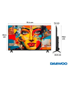 TV LED 50" DA-LS50U1 4K WEB OS 