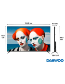 TV LED 65" DA-LS65U1 4K WEB OS 