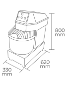 AMASADORA HS20 8KG 