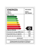SECADORA MSC-90B08E CONDENSACION MIDEA