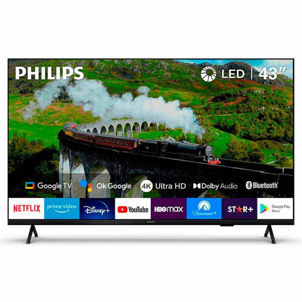 TV LED 43" 43PUD7408 GOOGLE TV 