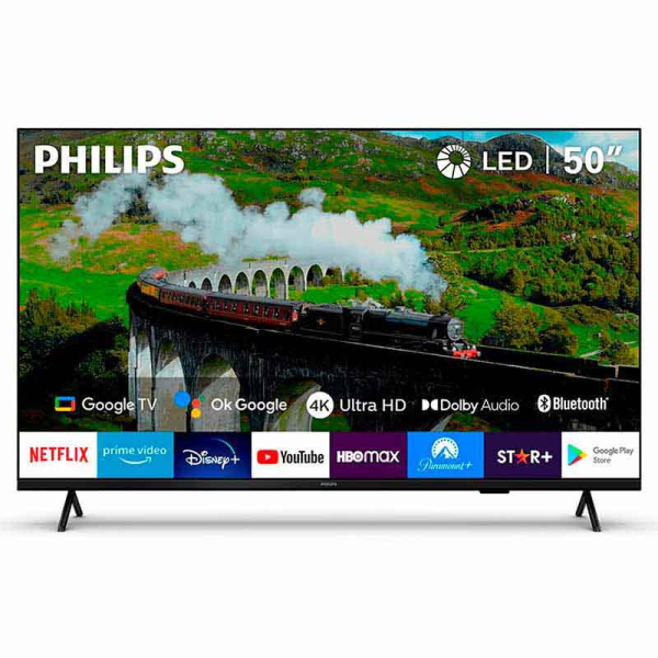 TV LED 50" 50PUD7408 GOOGLE TV 