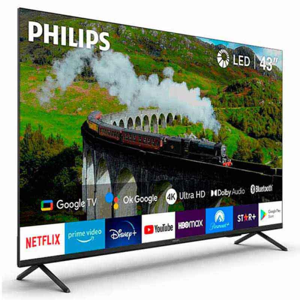 TV LED 43" 43PUD7408 GOOGLE TV 