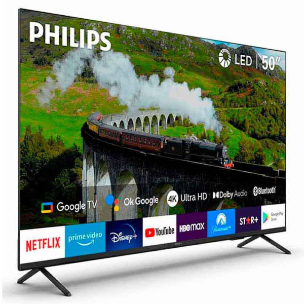TV LED 50" 50PUD7408 GOOGLE TV 