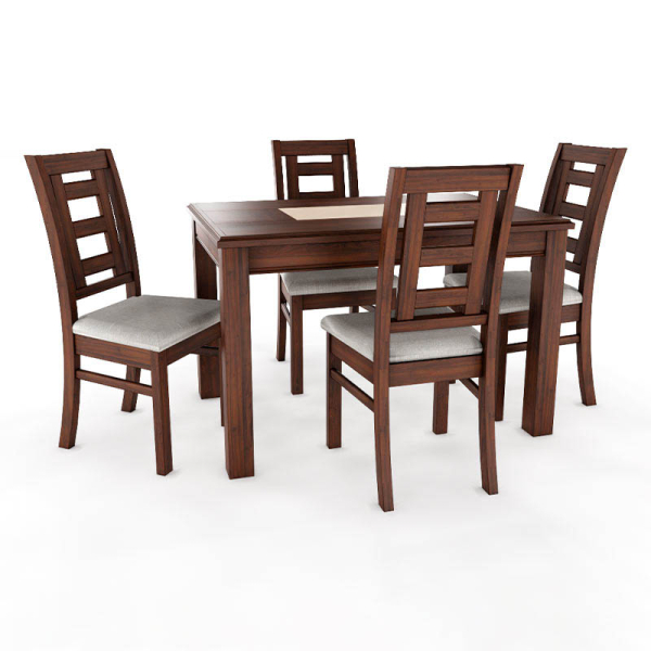 COMEDOR 4S PORCELANATO NOGAL 