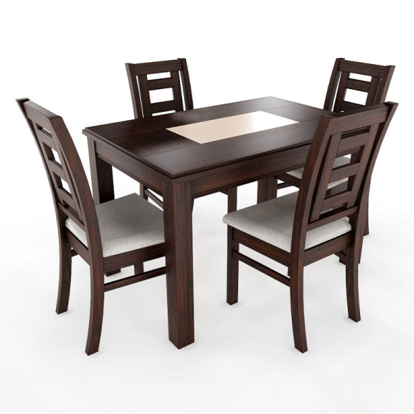 COMEDOR 4S PORCELANATO CHOCOLATE 