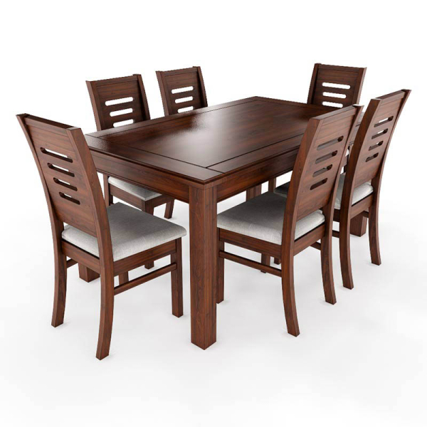 COMEDOR ROMA 6S NOGAL 