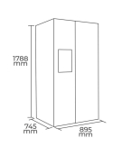 REFRIGERADOR SBS HC-660W 