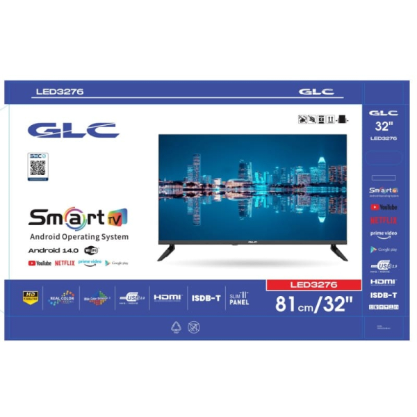 TV LED 32" LED3276 ANDROID 