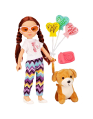 MUÑECA C/MASCOTA A98312 