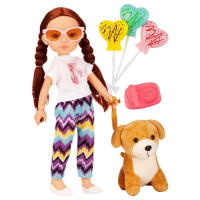 MUÑECA C/MASCOTA A98312 