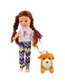 MUÑECA C/MASCOTA A98312 