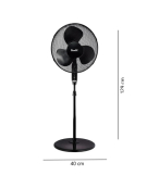 VENTILADOR PD KFR-16P 16" NEGRO 
