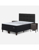 CAMA EUROPEA TEMPO 2 PLAZAS ISSEY.GRAFITO ROSEN 