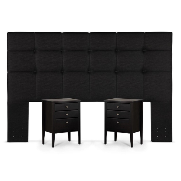 CAMA EUROPEA TEMPO 2 PLAZAS ISSEY.GRAFITO ROSEN 