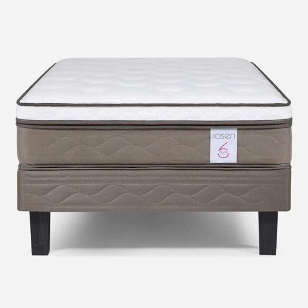 CAMA EUROPEA NEW STYLE 6 DE 1,5 PLAZAS 105 X 200 CM 