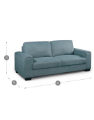 SOFA ROBLEDA 3C TE DENIM 
