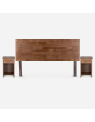 CAMA EUROPEA NEW ERGO T 2 PLAZAS 150 X 200 CM CON MUEBLES TABOR 