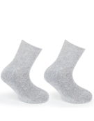 BI-PACK CALCETIN ALGODON GRIS