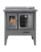 COCINA A LEÑA S-900 GRIS 