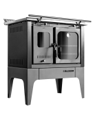 COCINA A LEÑA S-800 GRIS 