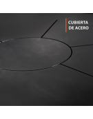 COCINA A LEÑA S-900 GRIS 