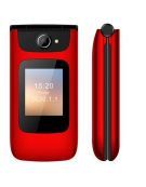TELEFONO SENIOR 1450MAH ROJO 4G 