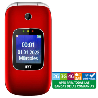 TELEF. SENIOR D330R 4G ROJO 