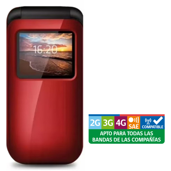 TELEFONO SENIOR TL456R 4G 