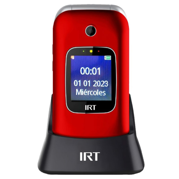 TELEF. SENIOR D330R 4G ROJO 