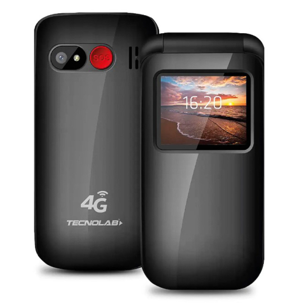 TELEFONO SENIOR TL456BK 4G 