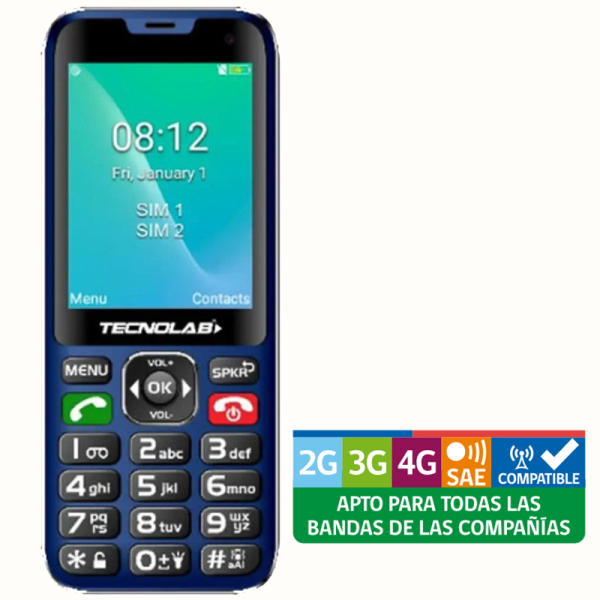 TELEF. SENIOR TL487BL 