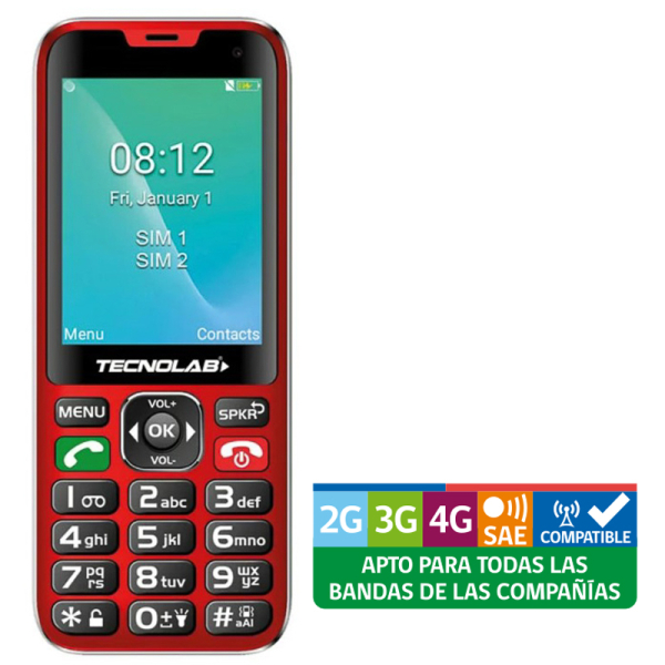 TELEF. SENIOR TL487R 