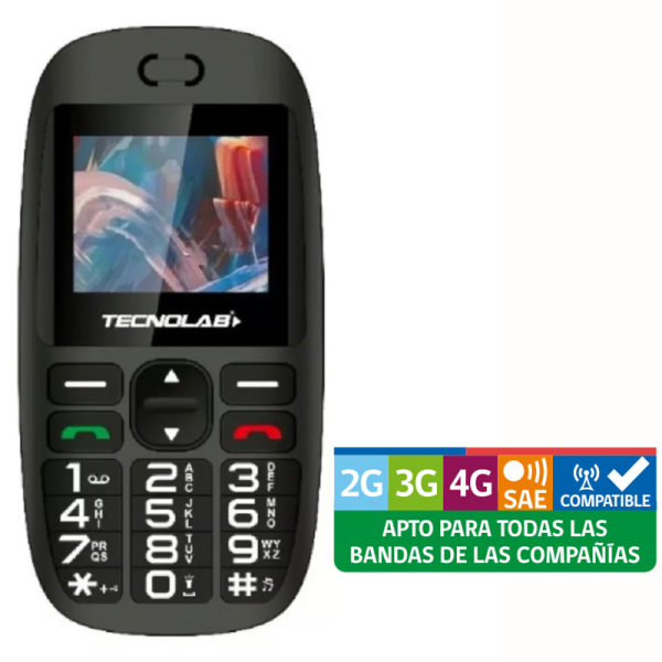 TELEFONO SENIOR TL486BL 