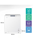 FREEZER HORIZONTAL FC258D4AW1 198L 