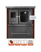 COCINA A LEÑA M-80 BURDEO 