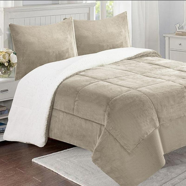 CUBR.SH. FLANNEL 2.0PL BEIGE 