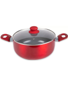 BATERIA 7PZS NAPOLES ROJO 