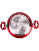 BATERIA 7PZS NAPOLES ROJO 