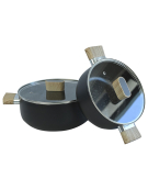 SET 2 CACEROLAS SATELLITE NEGRO 