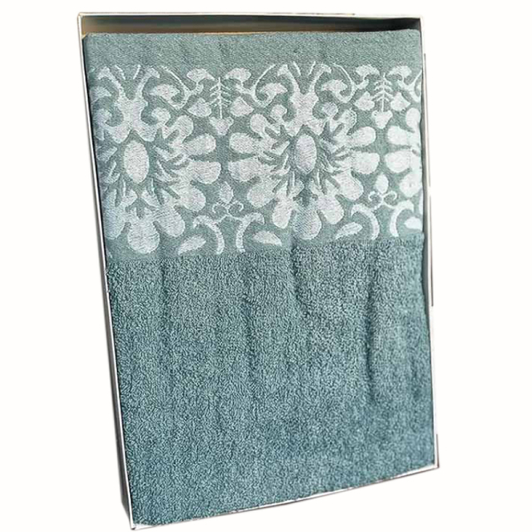 SET TOALLA OLIVIA 2PZ VERDE 