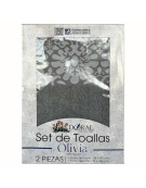 SET TOA. OLIVIA 2PZ GRIS CLARO 